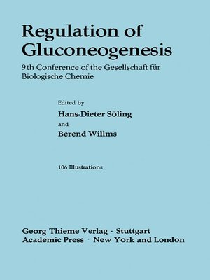 cover image of Regulation of Gluconeogenesis